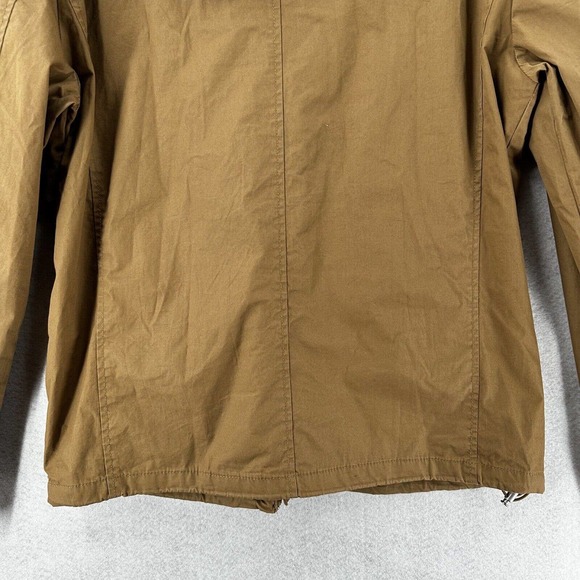 Meters/Bonwe Jacket Mens XXL‎ Full Zip Tan Brown Hooded Pockets Lined 185/104B - Picture 10 of 14